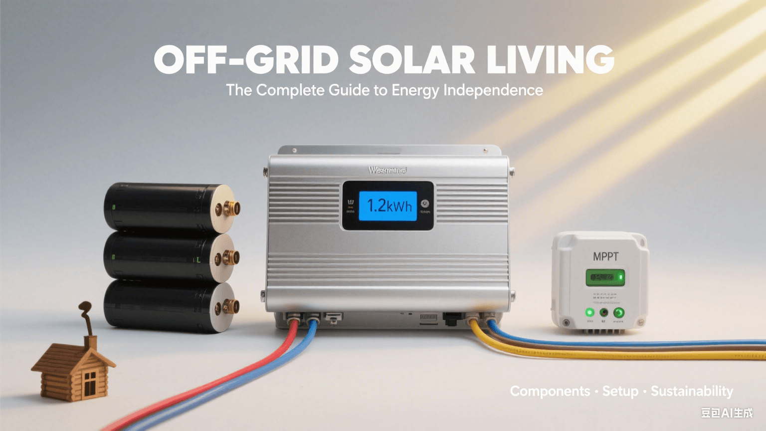 La guía completa para vivir fuera de la red con productos solares