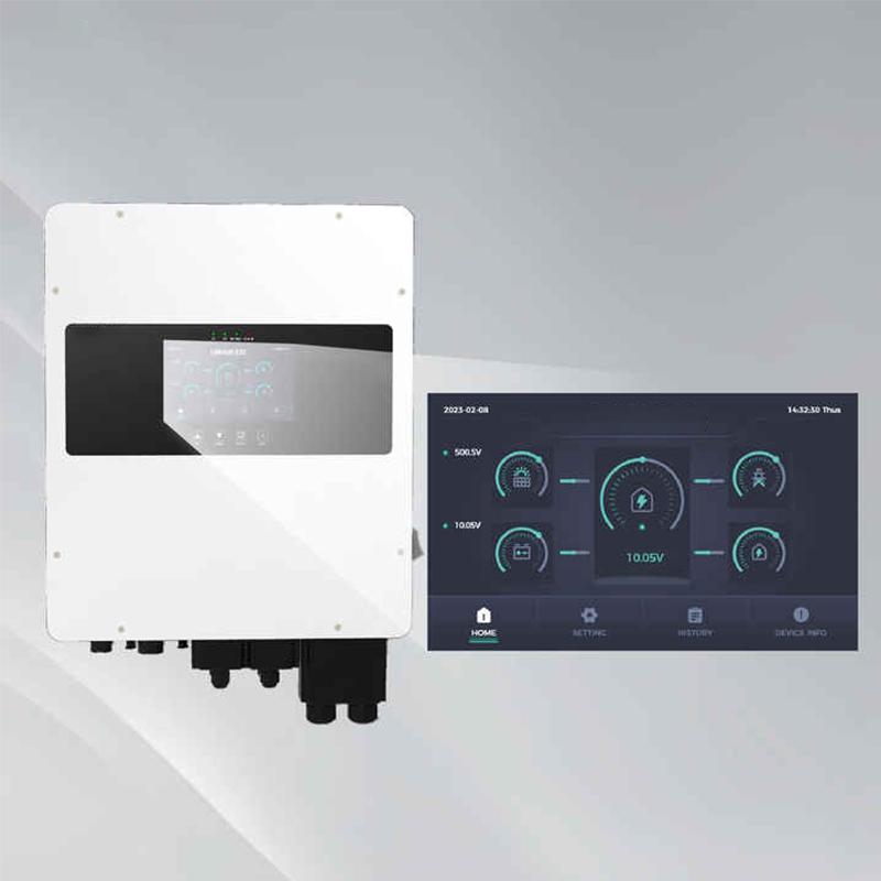 5kw To14kw Low Voltage Grid Tie Off Grid Hybrid Three Phase Inverter With MPPT Controller