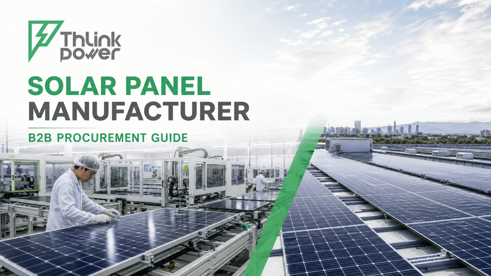 How to Choose a Solar Panel Manufacturer for Wholesale and Commercial Projects: A B2B Procurement Guide
