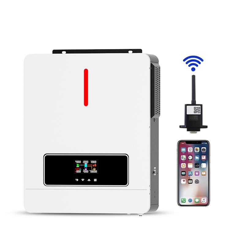 5kW 6kW 8kW 10kW 15kW ip65 3相/三相太阳能逆变器价格智能双输出在电网混合太阳能逆变器上