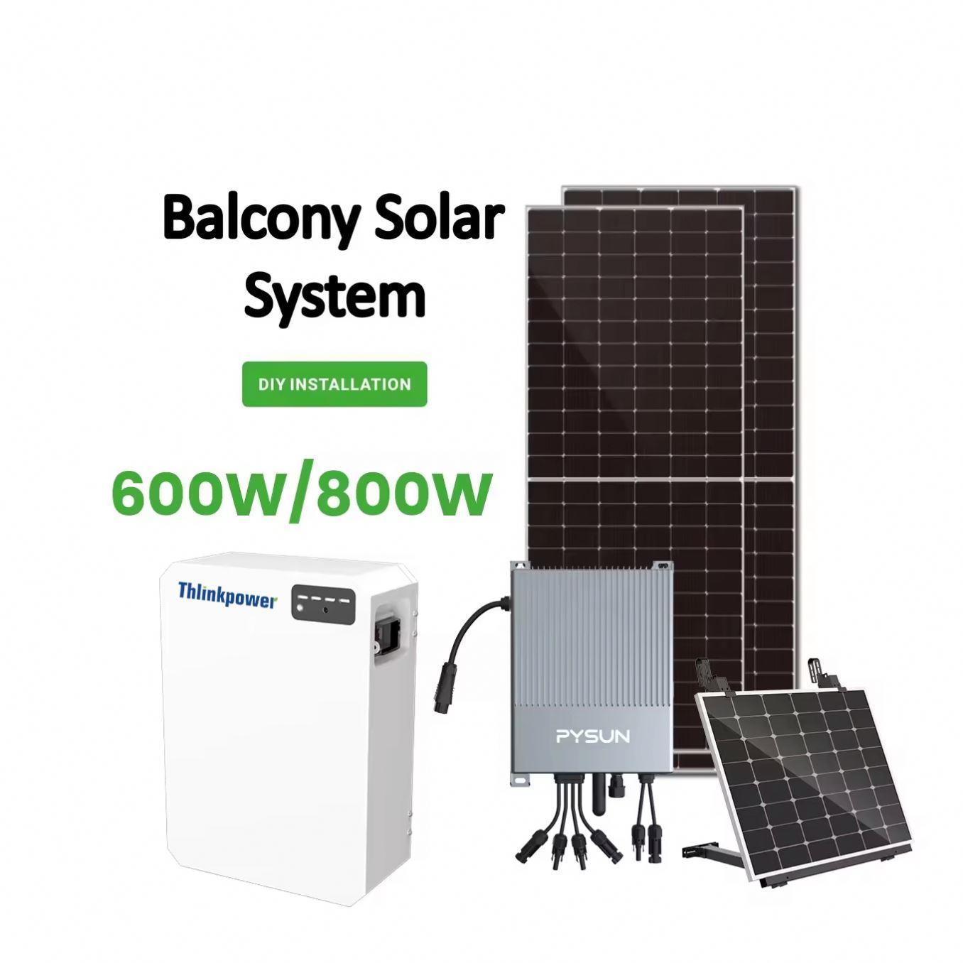 家用离网太阳能发电系统完整套装,5kW/10kW逆变器混合太阳能套件